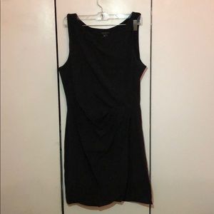 Theory Black Cotton Dress